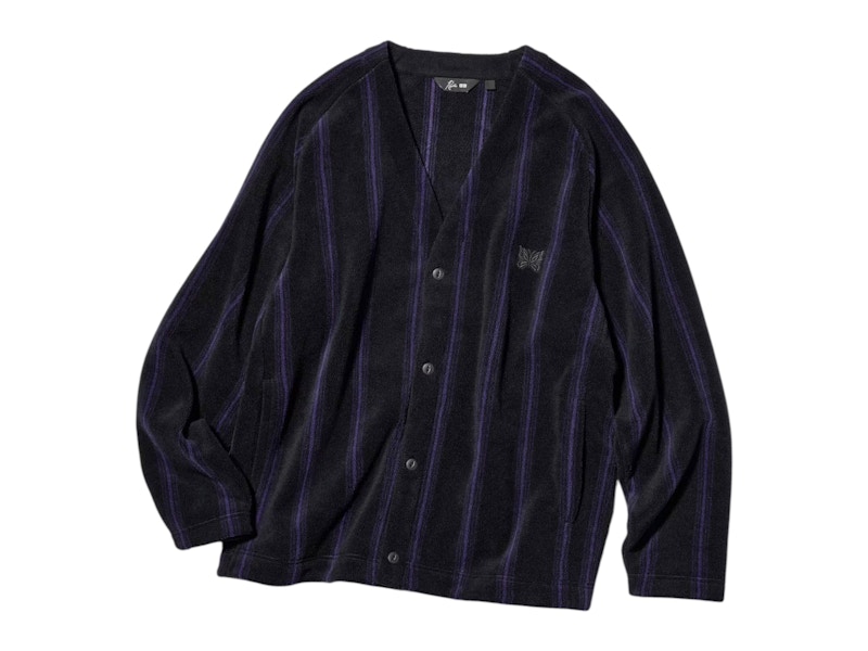 UNIQLO Pre-owned X Needles Fleece Oversized Cardigan In Printed In Multi