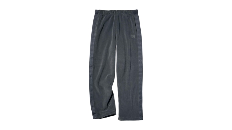 Pre-owned Uniqlo X Needles Fleece Wide Pants (asia Sizing) In Dark Grey In Gray