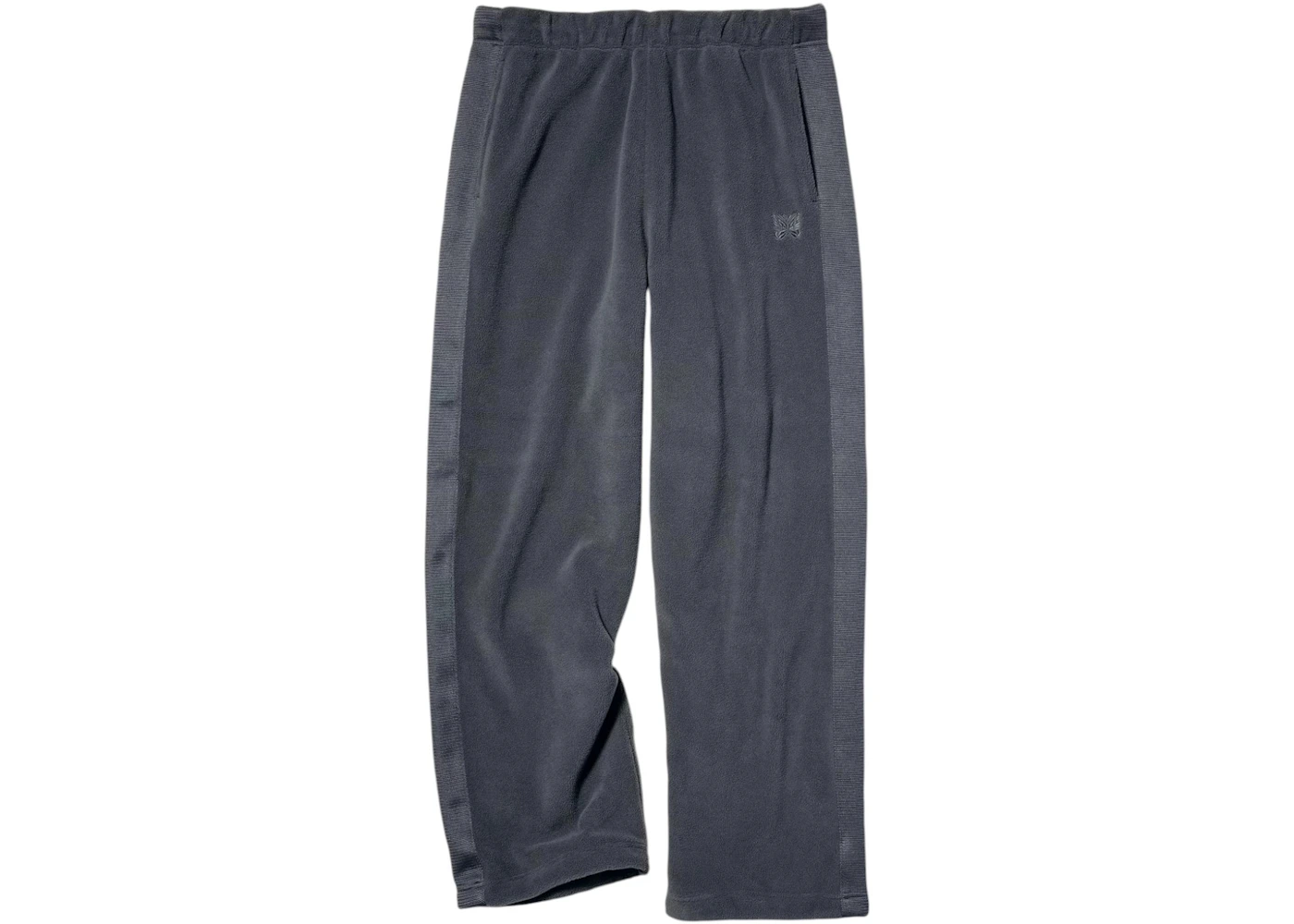 Uniqlo x Needles Fleece Wide Pants Dark Grey FW25 US