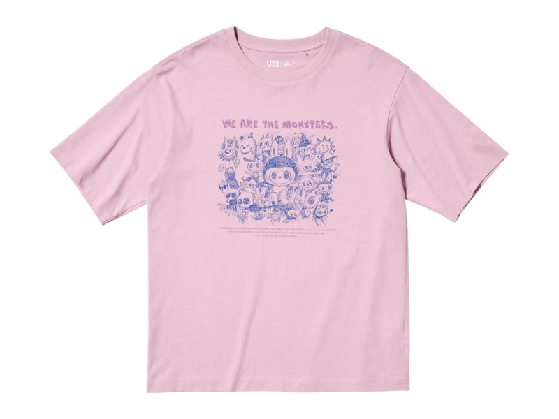 UNIQLO Pre-owned X Pop Mart Ut Graphic 485521 Us Exclusive T-shirt In Light Purple