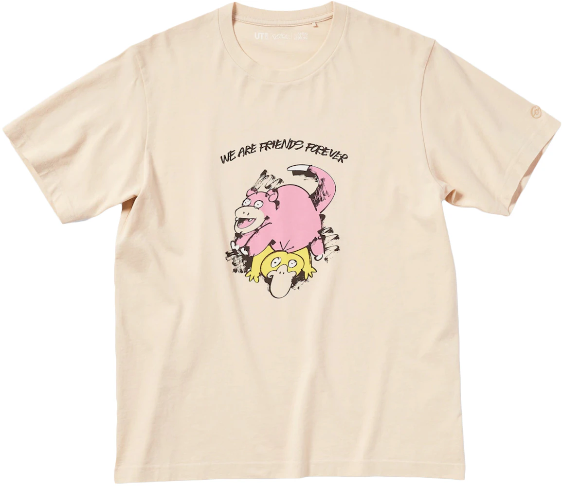 Uniqlo x Pokemon x James Jarvis Friends Forever (Asia Mens Sizing) T-Shirt  Natural Men's - FW21 - US