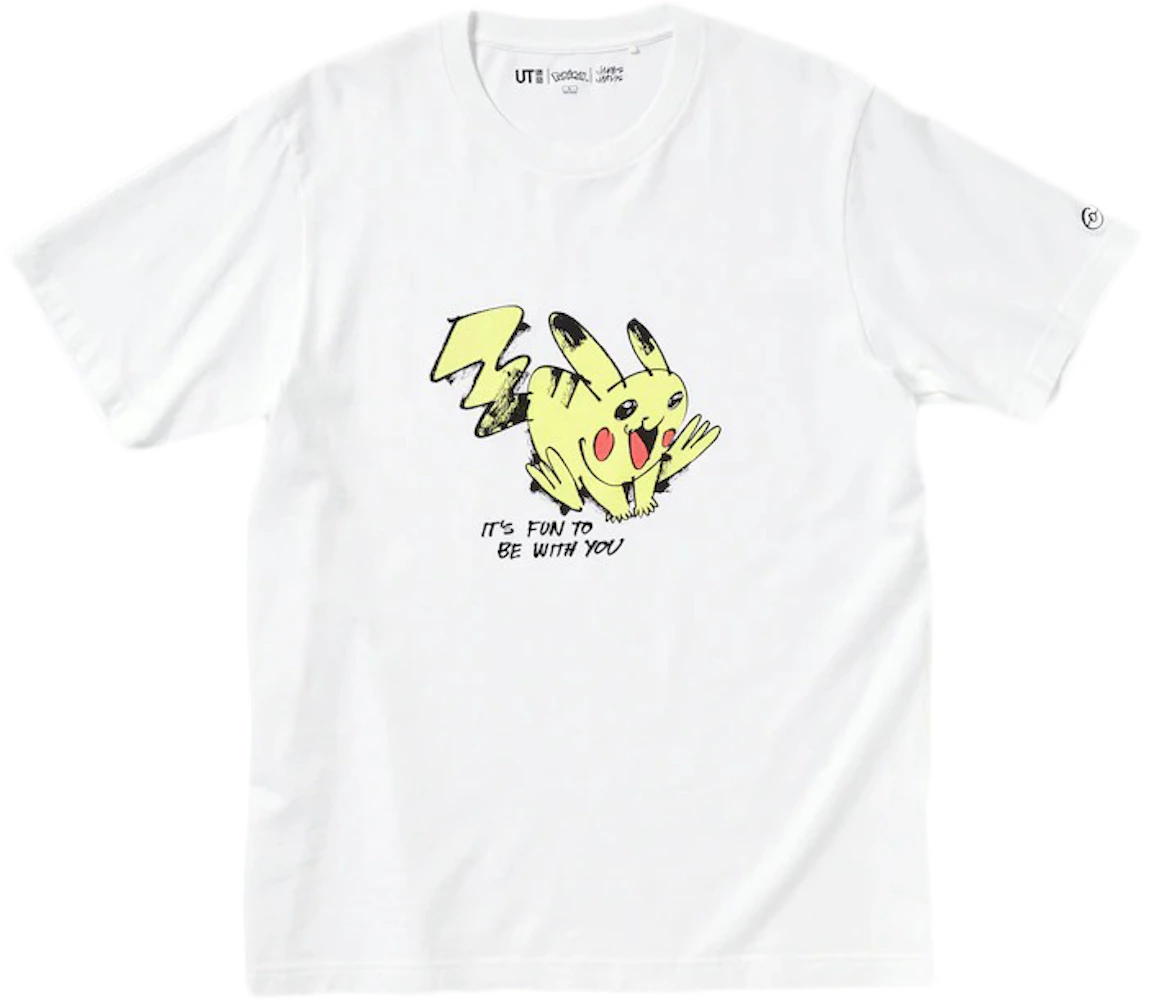 Shinkan Land dygtige Uniqlo x Pokemon x James Jarvis Pikachu T-shirt White - FW21 Men's - US