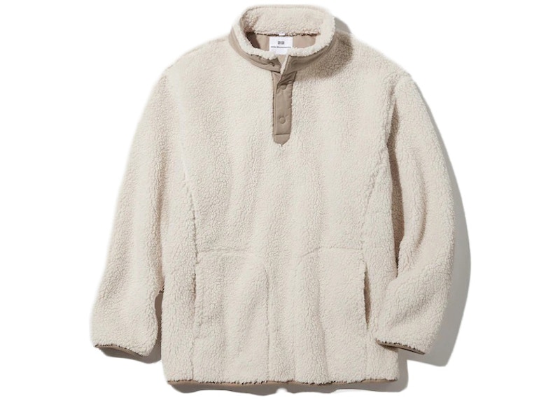 Uniqlo x White Mountaineering Fleece Oversized Longsleeve Pullover