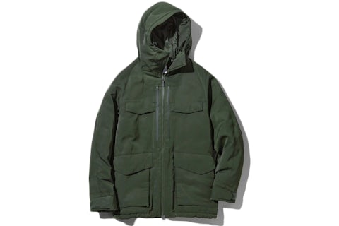 Uniqlo x White Mountaineering Hybrid Down Oversized Parka Dark