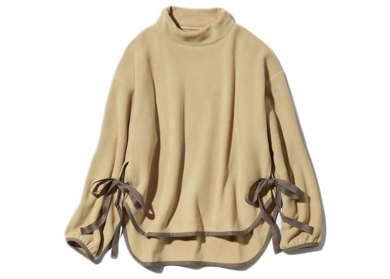 Uniqlo x White Mountaineering Women Fleece Oversized Mock Neck