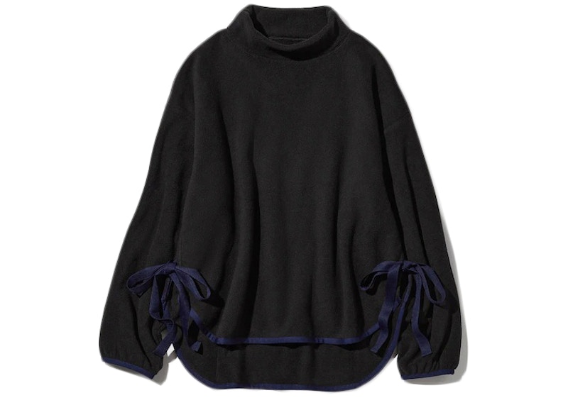 Uniqlo x White Mountaineering Women Fleece Oversized Mock Neck