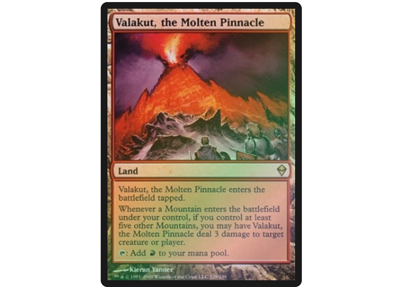 Valakut, The Molten Pinnacle (Foil) Zendikar Rising Expeditions Mythic ...