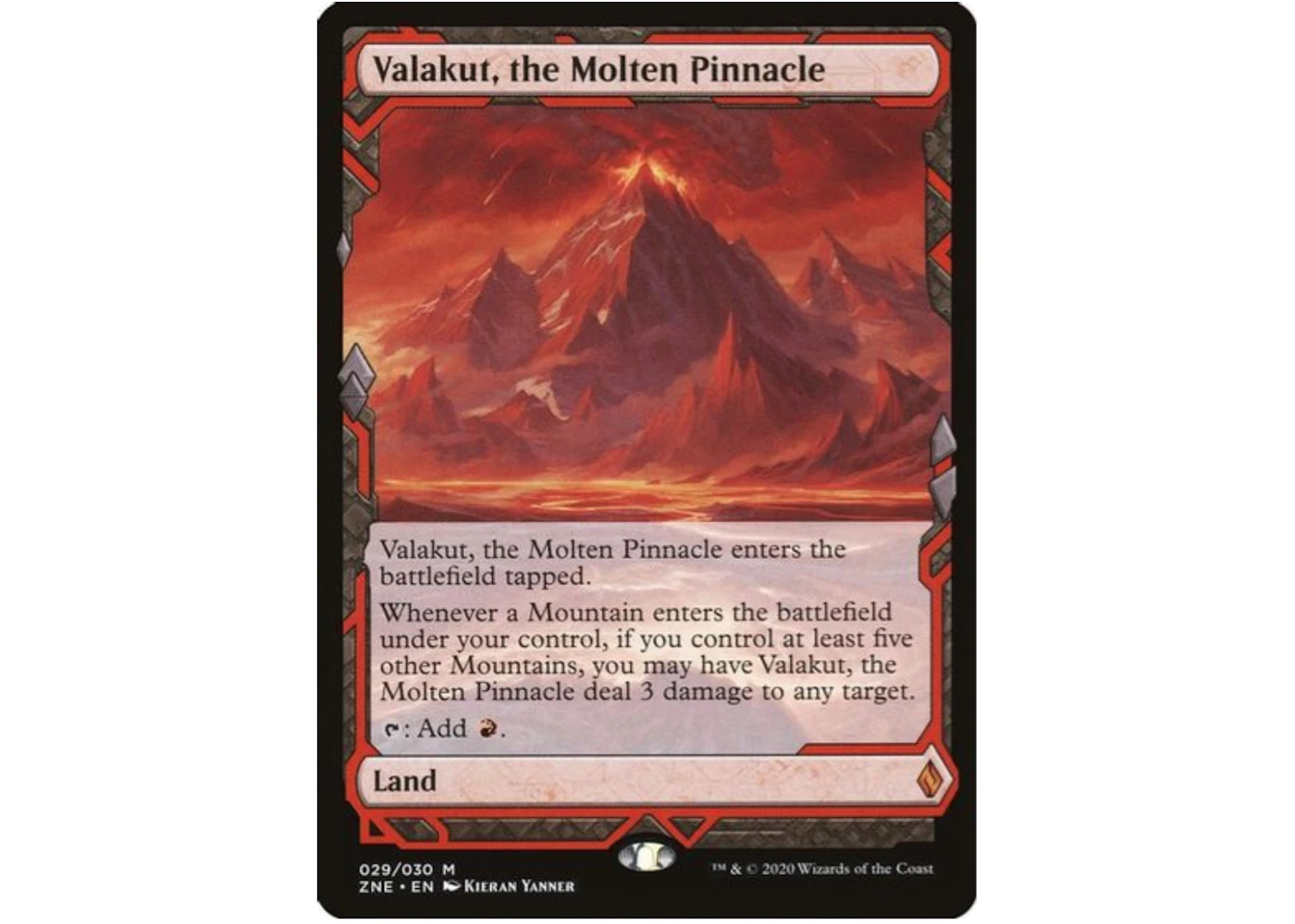 Valakut, the Molten Pinnacle Magic: The Gathering TCG Zendikar Rising ...