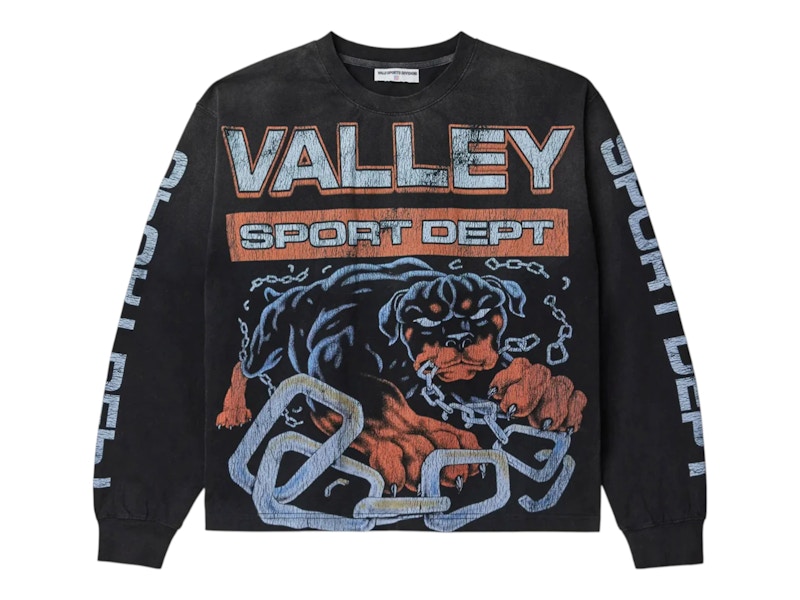 Vale Forever Big Dogs Sports Long-Sleeve Tee Black Men's - US Vale Forever Big Dogs Sports Long-Sleeve Tee Black Men's - US
