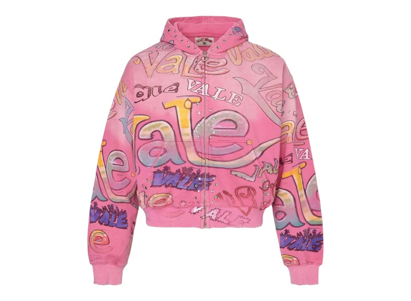 Vale Forever Bubblegum Zip Up Hoodie Pink メンズ - SS26 - JP