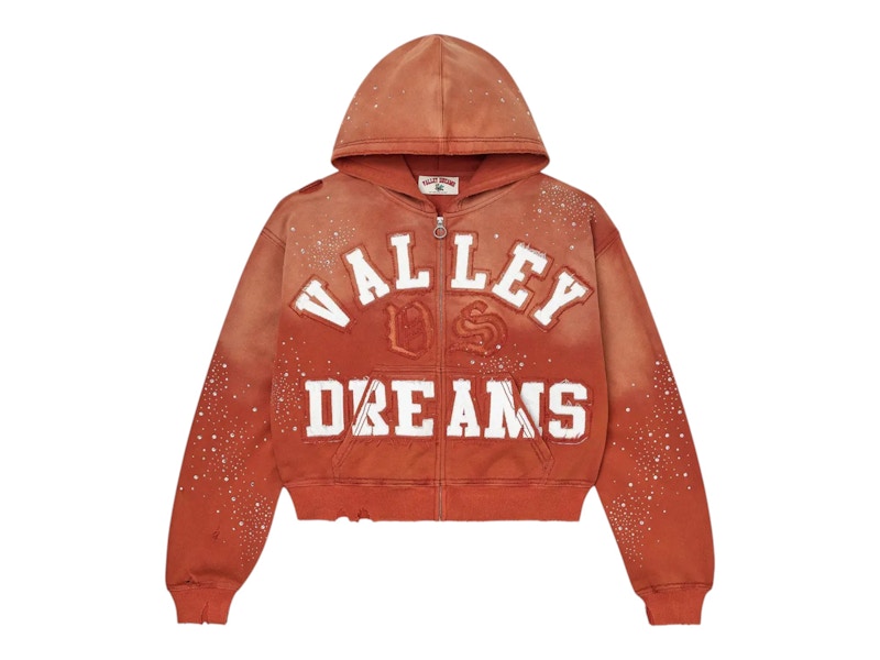 VALE USA(アメリカ輸入) Vale Forever Classico Zip Up Hoodie Orange Hombre - SS26 - US