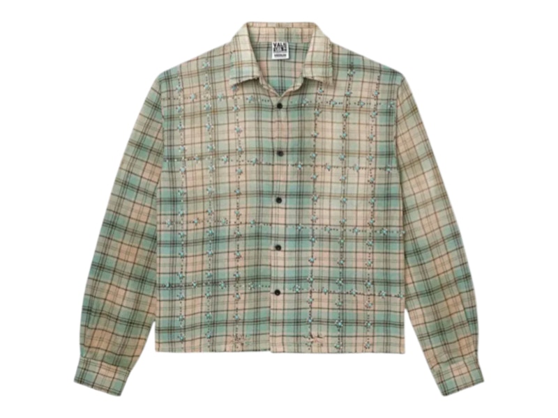 Vale Forever Little Gems L/S Flannel Green Men's - SS26 - US