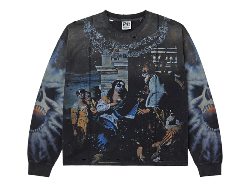 T-shirt à manches longues Vale Forever Metal Renaissance noir