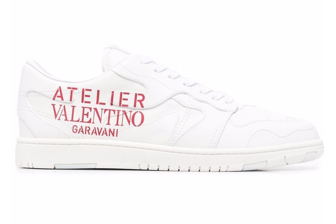 Pre-owned Valentino Garavani Valentino Atelier 07 White Red In White/red