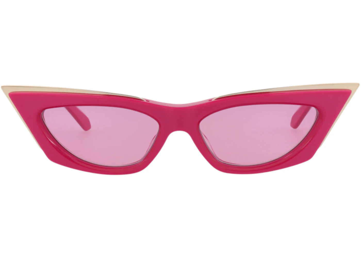 VALENTINO キャットアイサンクラス VLS166D520 0 Valentino Cat Eye-Frame Acetate and Titanium Sunglasses Pink
