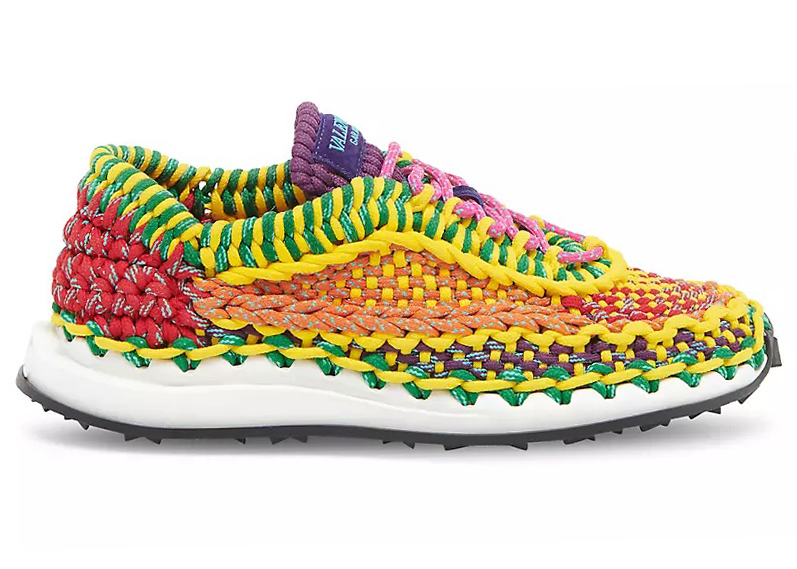 Valentino Garavani Crochet Knit Sneaker Multicolor Men's 