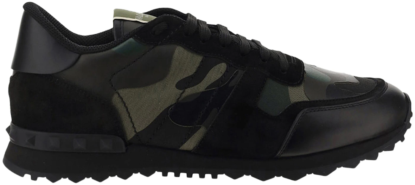 Valentino Rockrunner Camouflage Black Green - XY2S0723tccw42 - US
