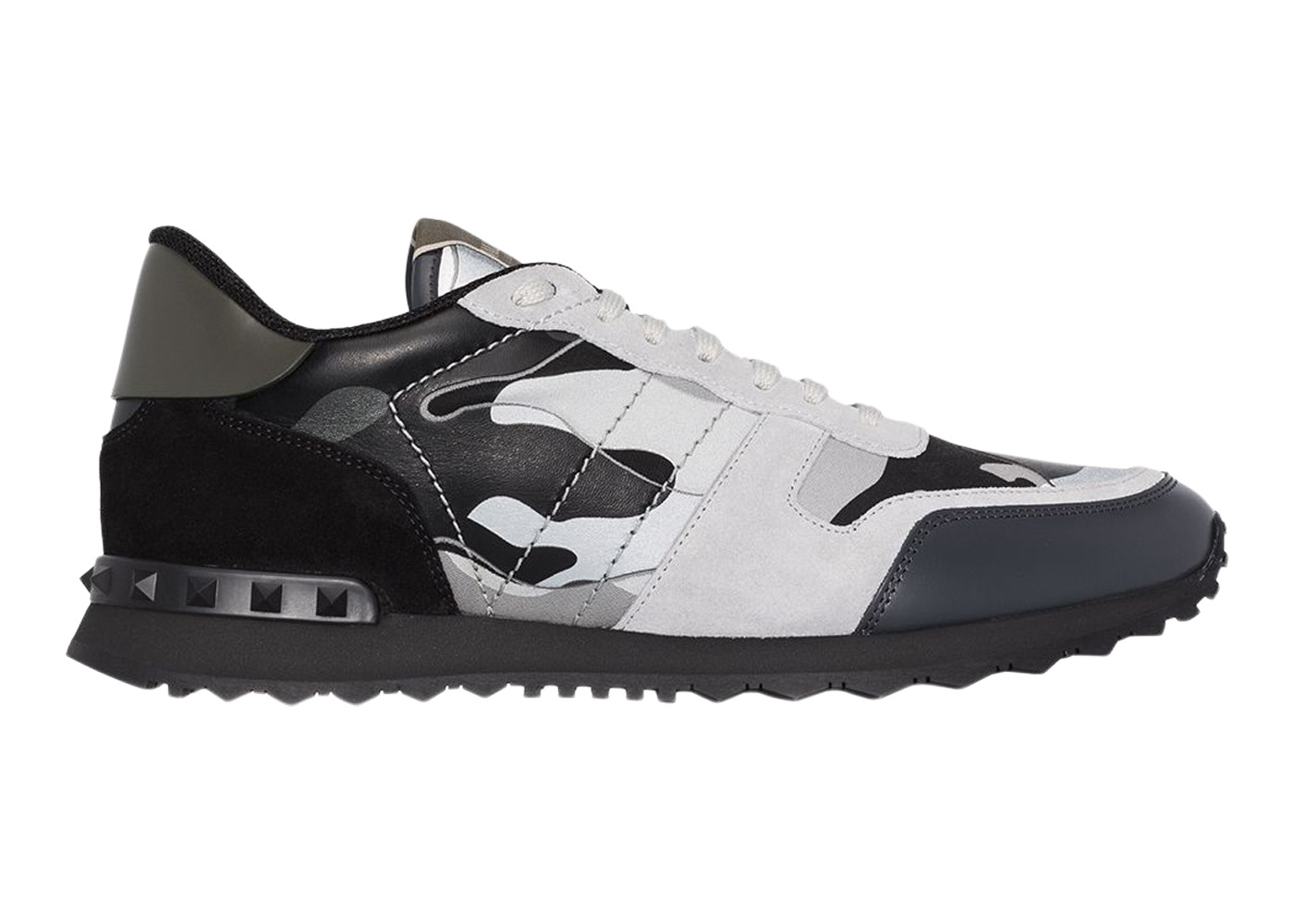 Valentino Garavani Rockrunner Camouflage Monochrome Men's