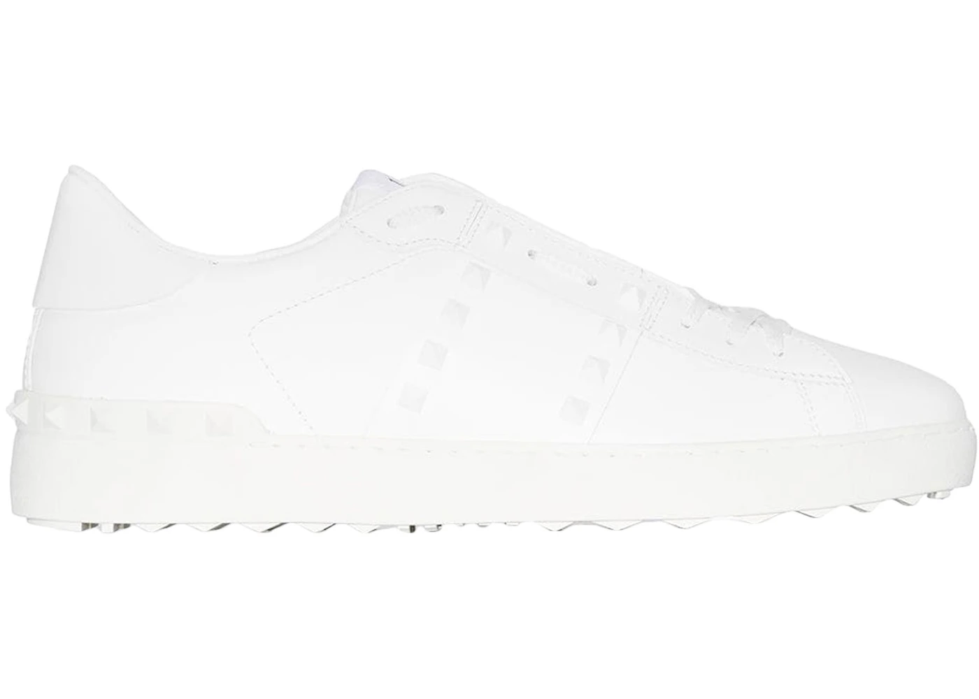 Valentino all white rockstud Clearance