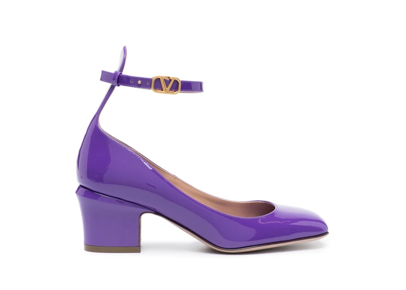 Purple patent leather pumps 2025