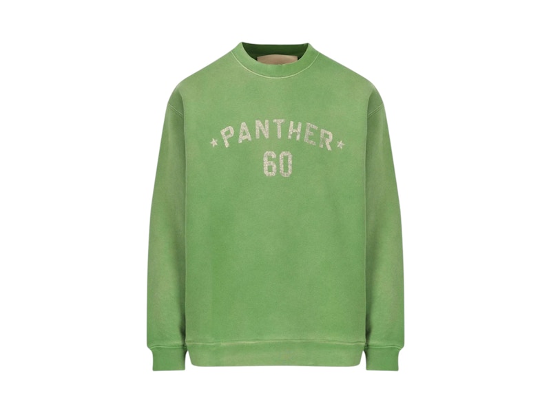 Pre-owned Valentino Men's  Logo Embroidered Sweatshirt In Green
