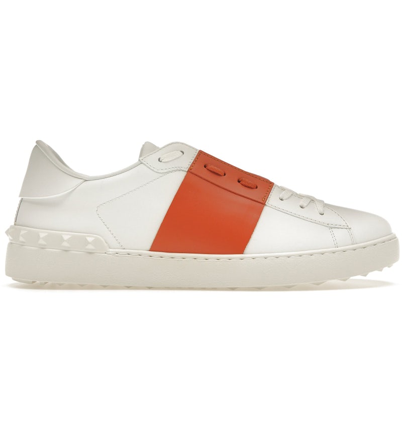 Valentino Open Low Top Orange White Men's VY0S0830BLUN34 US