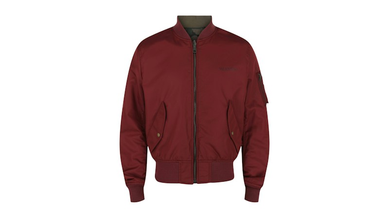 Giacca bomber reversibile Valentino Bordeaux