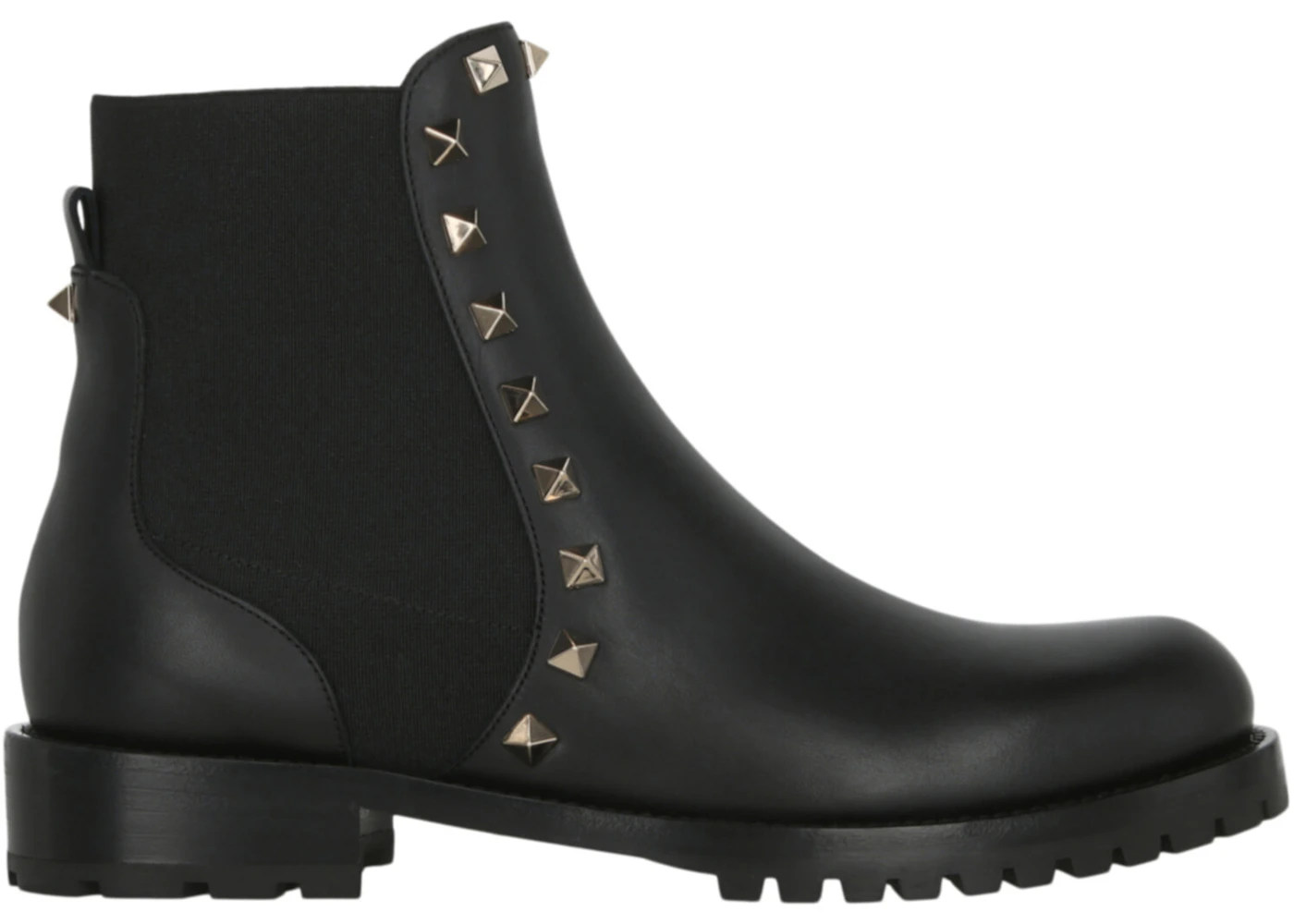 Valentino Rockstud Ankle Boots Black (Women's) - WS0D47VOT_0NO - US