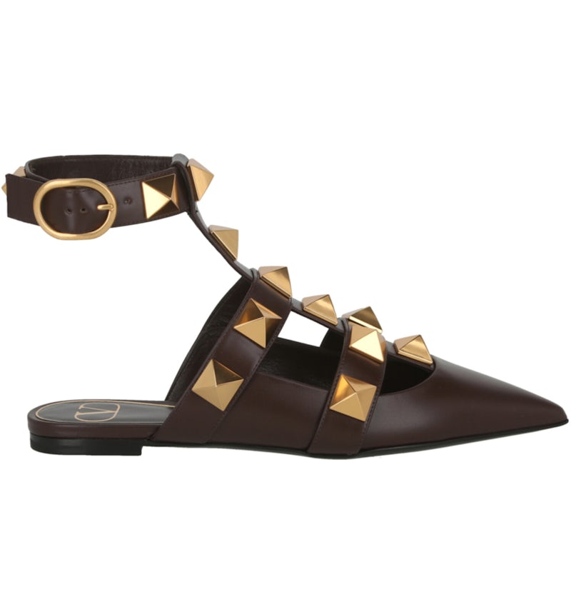 Ballet Flats Studs Valentino Valentino Roman Stud Ballerina Flats