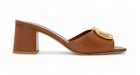 Valentino V Logo Signature Sandal Brown (Women's)