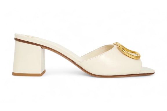 Valentino V Logo Signature Sandal Ivory (Women's)