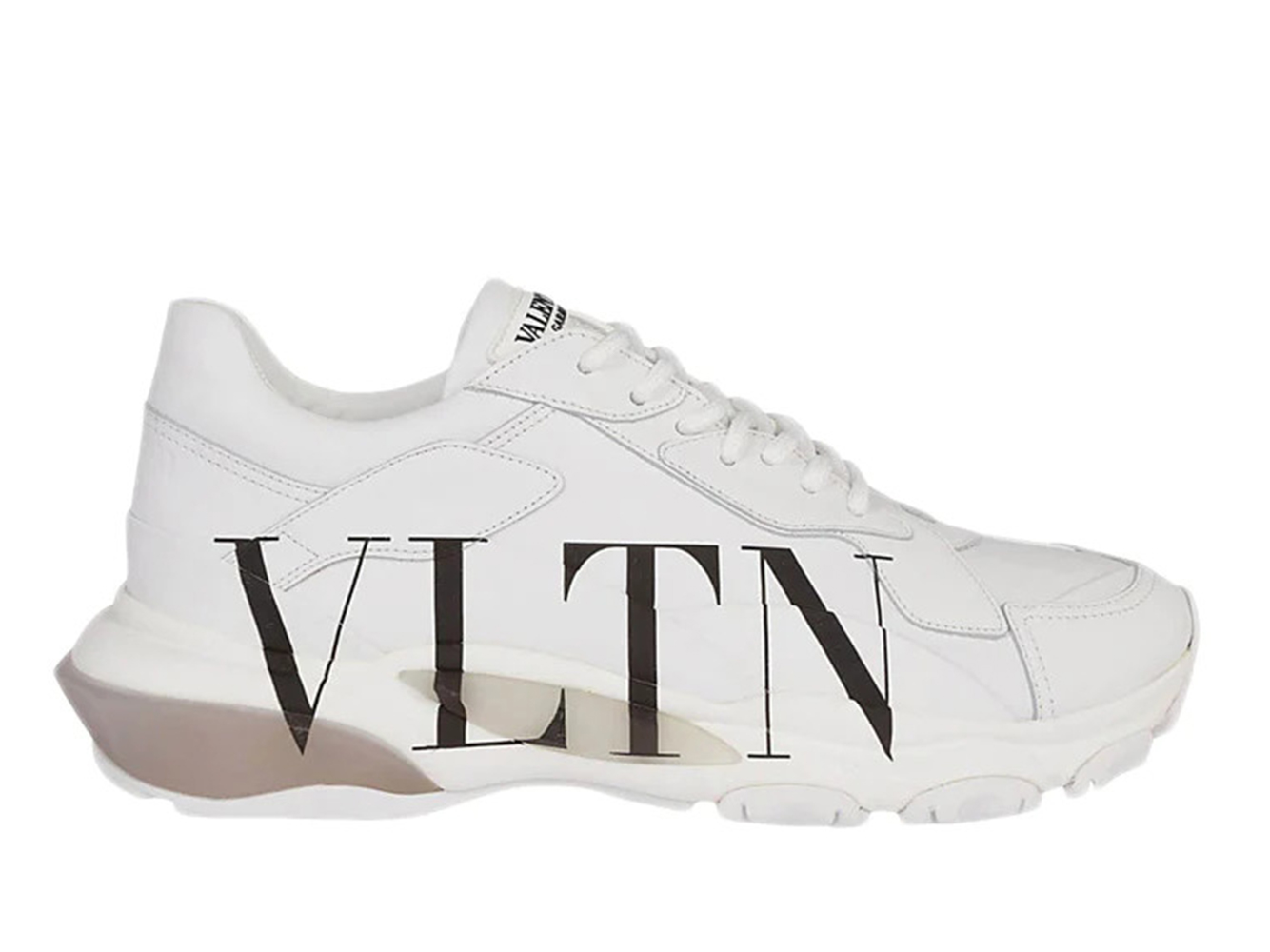 Valentino VLTN Bounce Logo Print White Black Men's - RY2S0B21-RKW-A01 - US