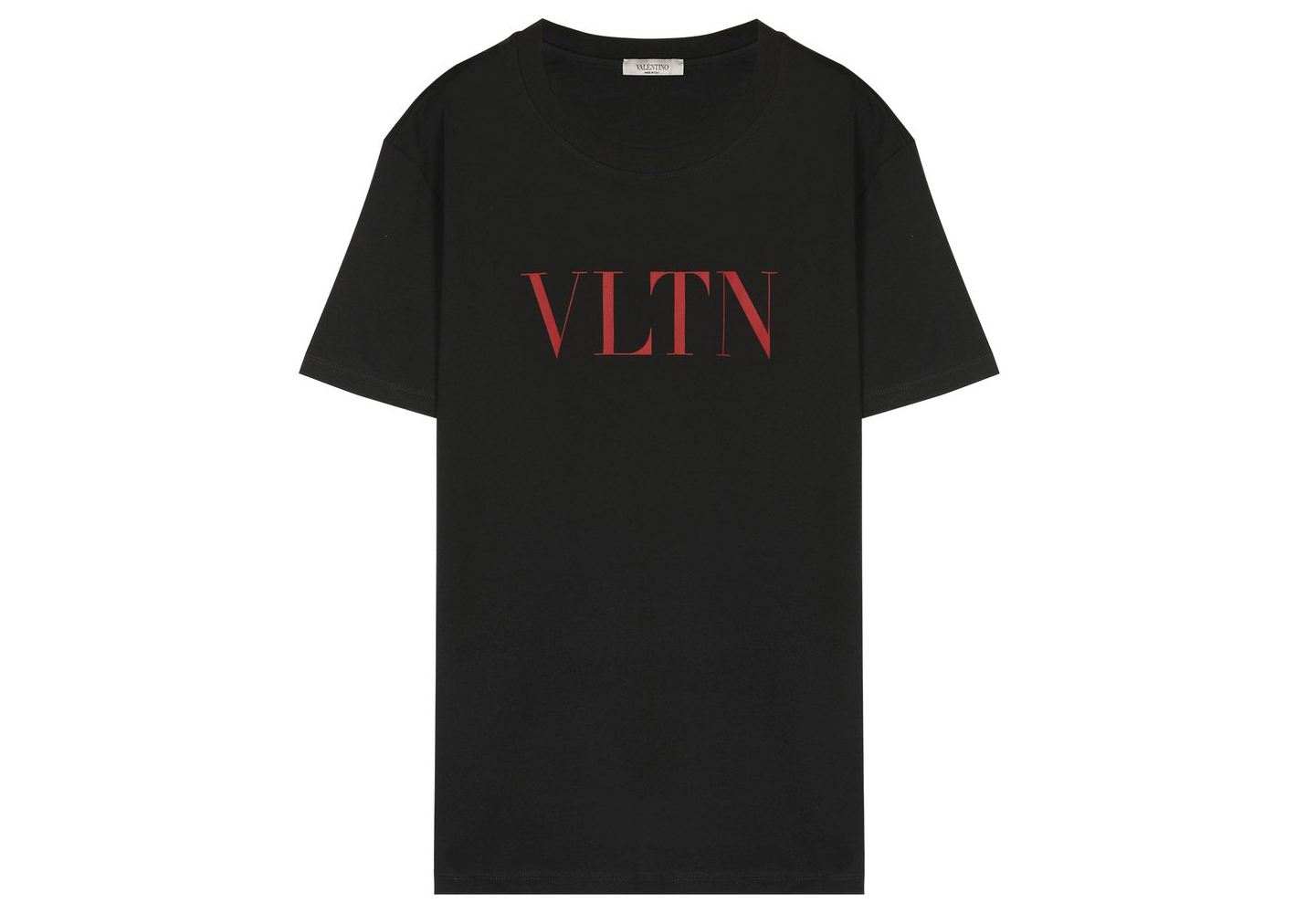 Valentino VLTN Print T-shirt Black/Red Men's - SS21 - US