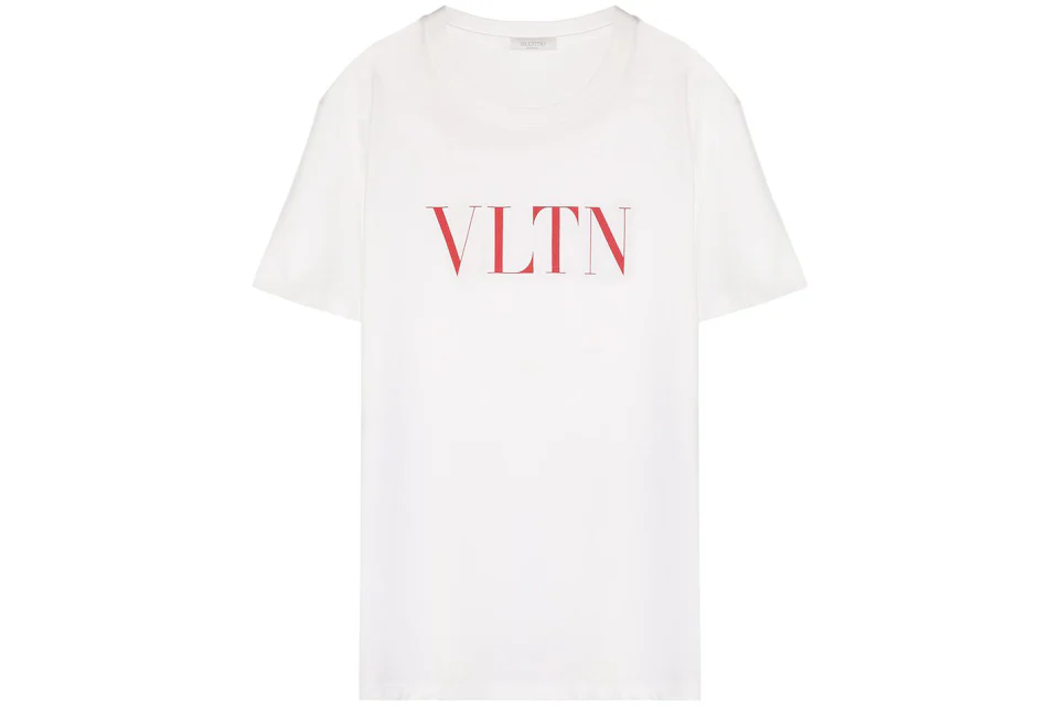 Valentino VLTN Print T-shirt White/Red