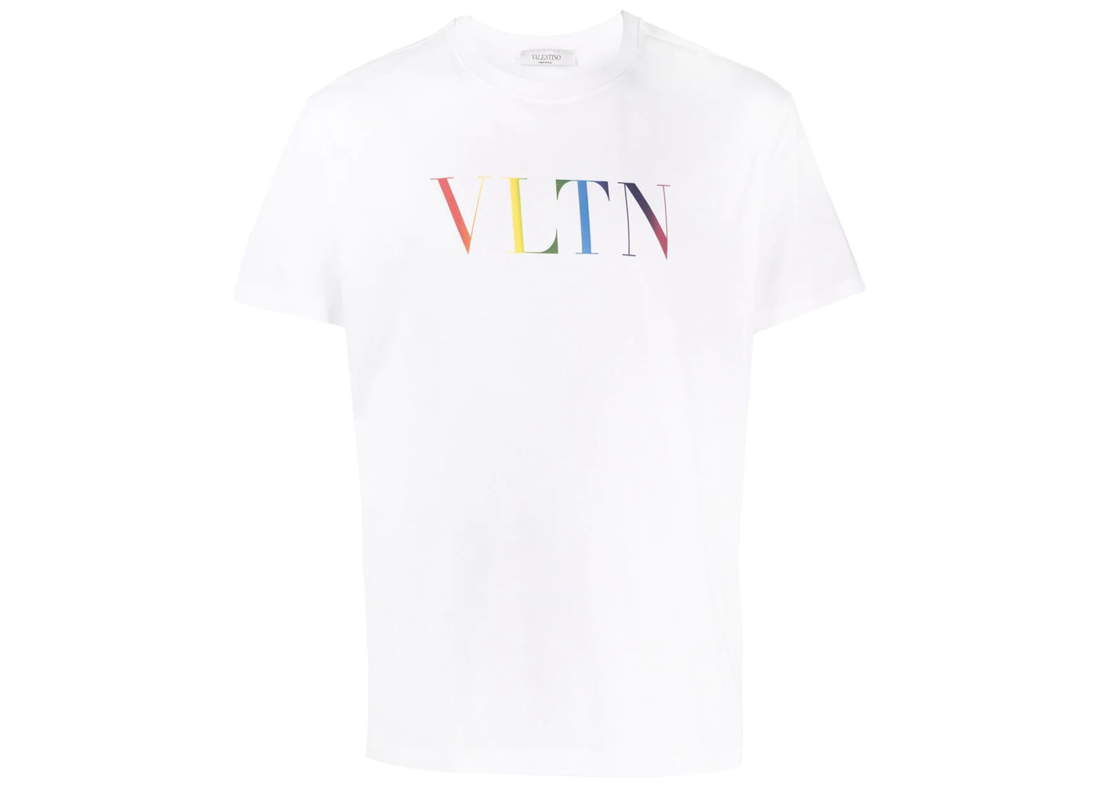 Valentino VLTN Print T-shirt White/Multicolor Men's - US