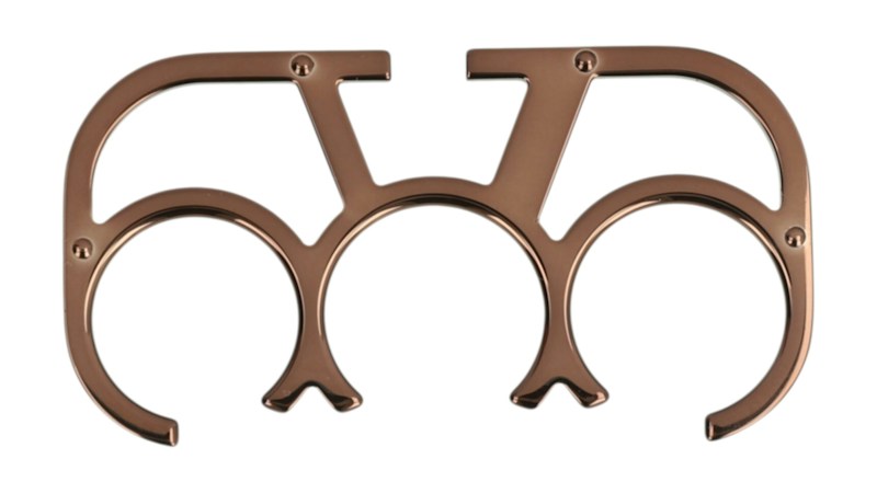 Valentino VLogo Mehrfingerring tief/schokoladenbraun