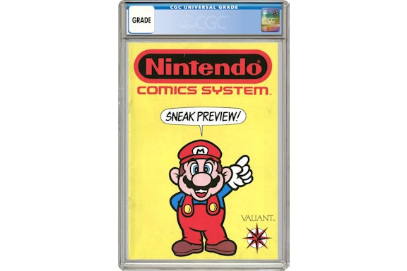 Valiant Nintendo Comics System Sneak Preview (1990) #0 Comic Book CGC Graded