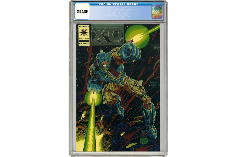 Valiant X-O Manowar (1992 1st Series) #0B Comic Book CGC Graded