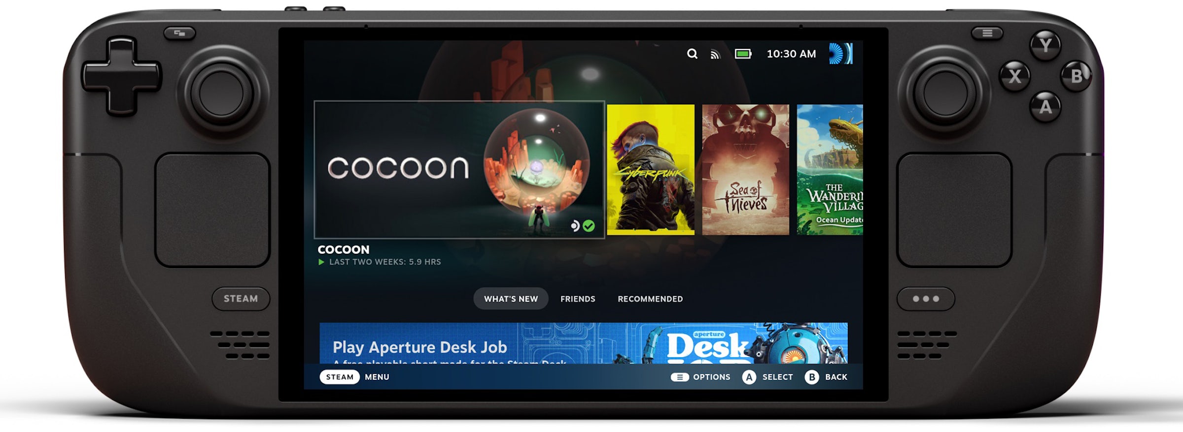 Valve announces Steam Deck OLED · SteamDB