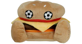 Vandy The Pink Big Burger Plush Toy Non-melted Cheese