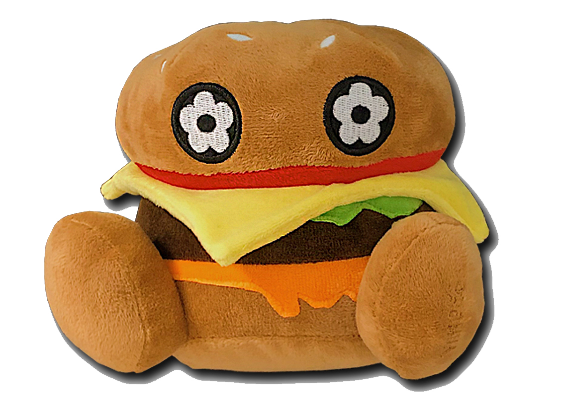 VandyThePink Burger Plush Toy - US