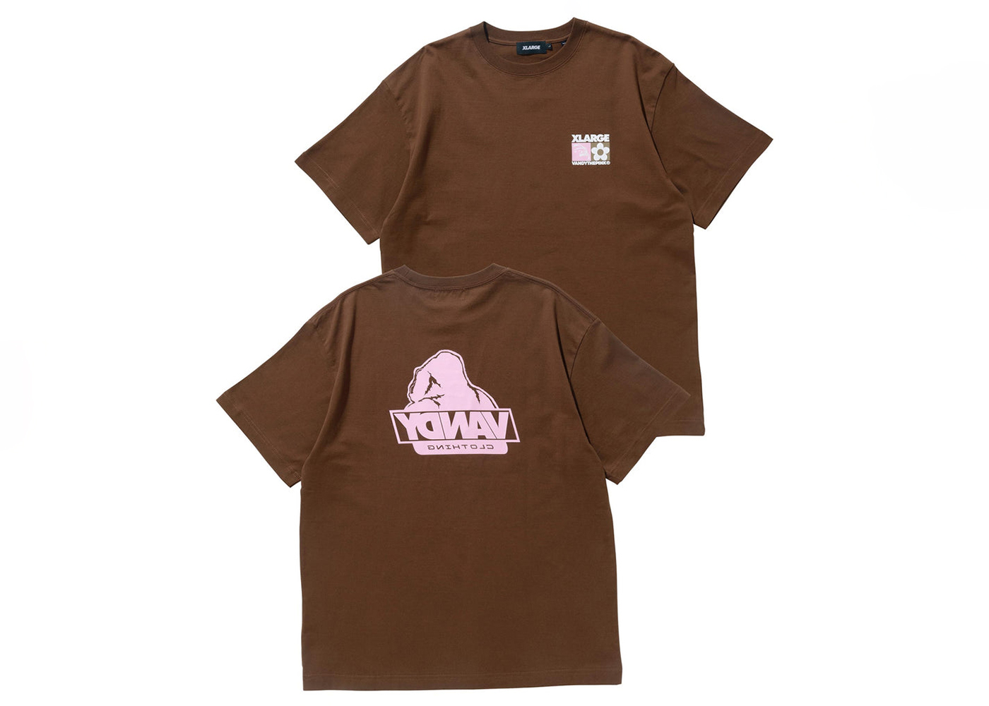 Vandy The Pink x XLARGE S/S Tee Brown - SS23 - US