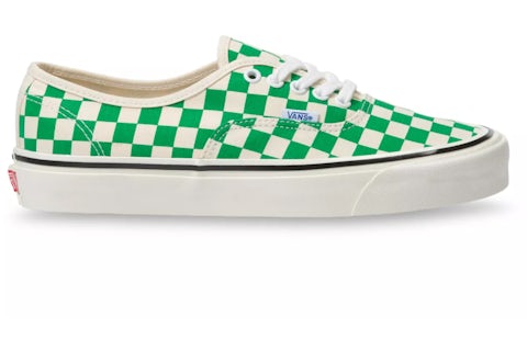 Vans Authentic 44 DX Anaheim Factory Emerald Checkerboard Men's