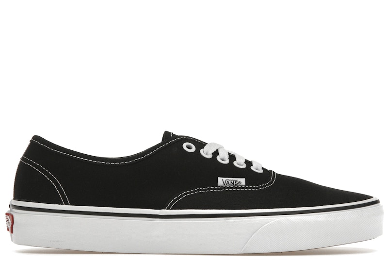 Vans authentic black and on sale white