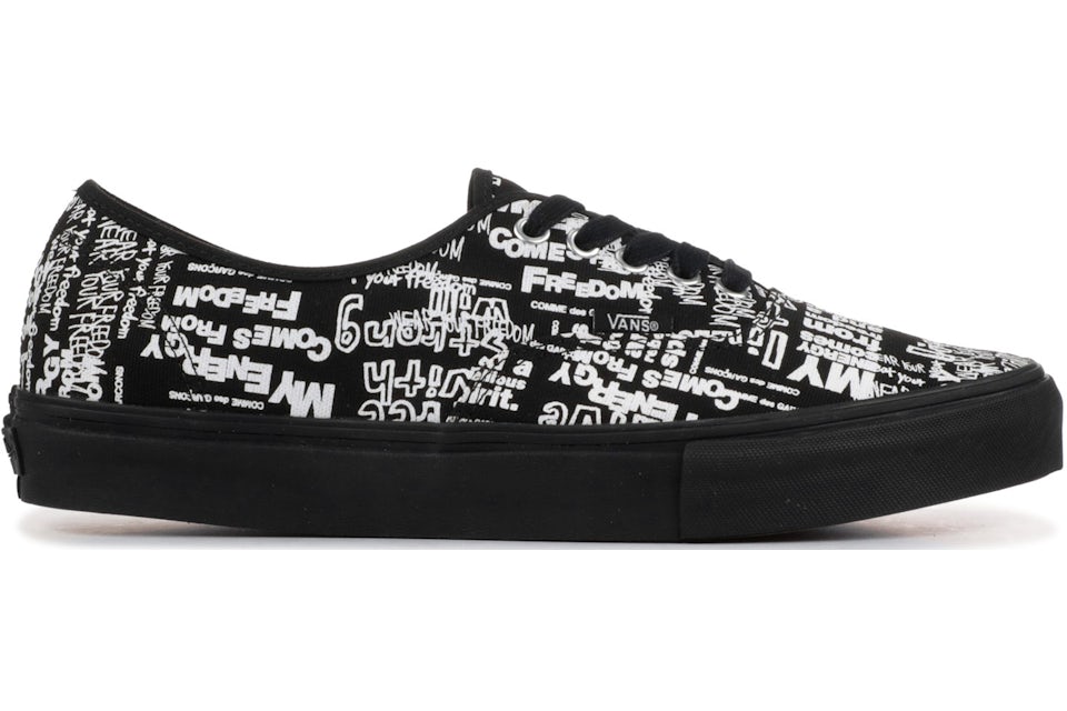 Cdg vans authentic hotsell