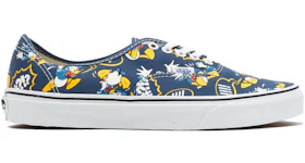 Vans authentic platform rainbow trim trainers on sale