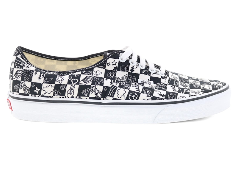 Vans Authentic Doodle Checkerboard