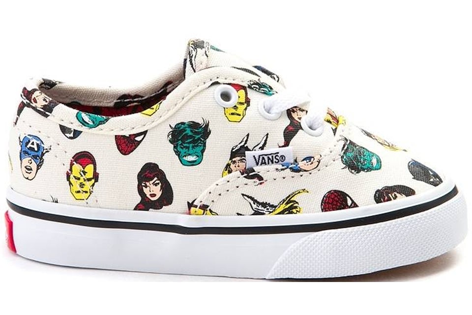 Vans Authentic Elastic Marvel Avengers TD Toddler VA38E8U41 GB