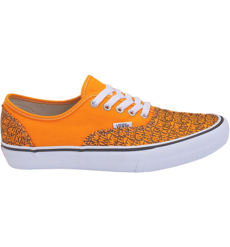 Yellow Vans Authentic Pro Red Vans Authentic Fucking Awesome