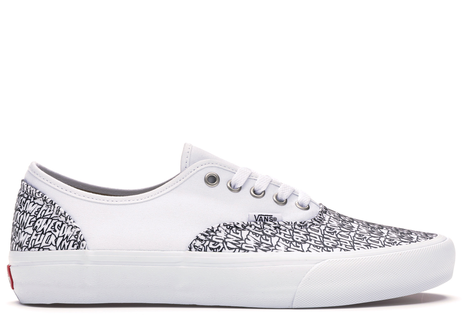 Vans Authentic Fucking Awesome White -